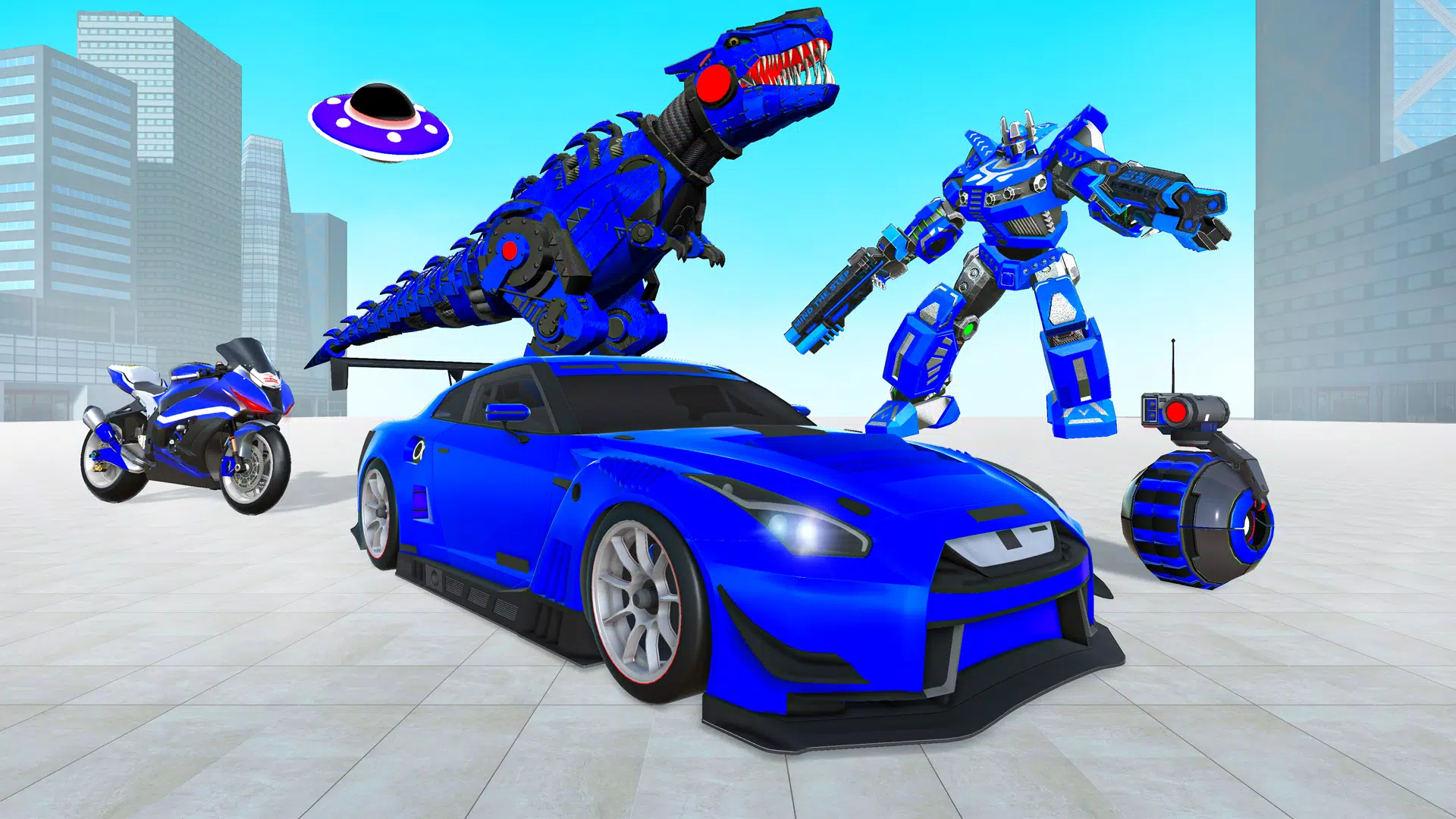 Dino Robot Transform Games