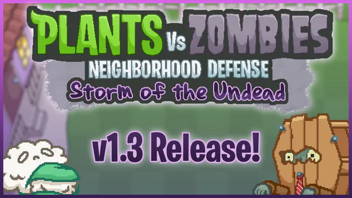 Plants vs Zombies Neighborhood Defense