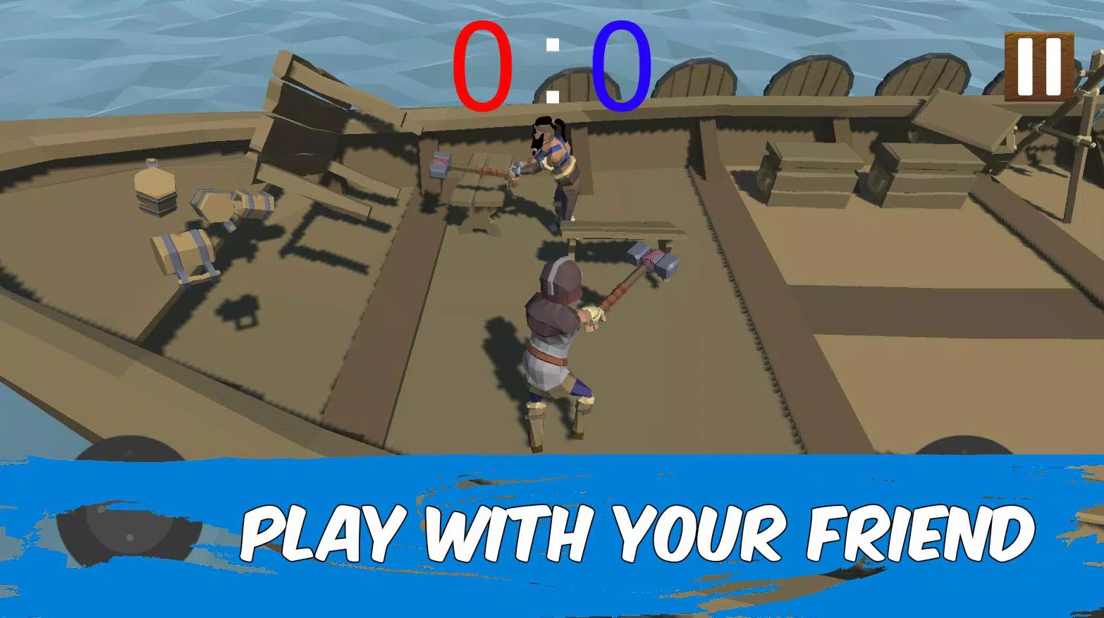 Puppet Fighter: 2 Players Ragd