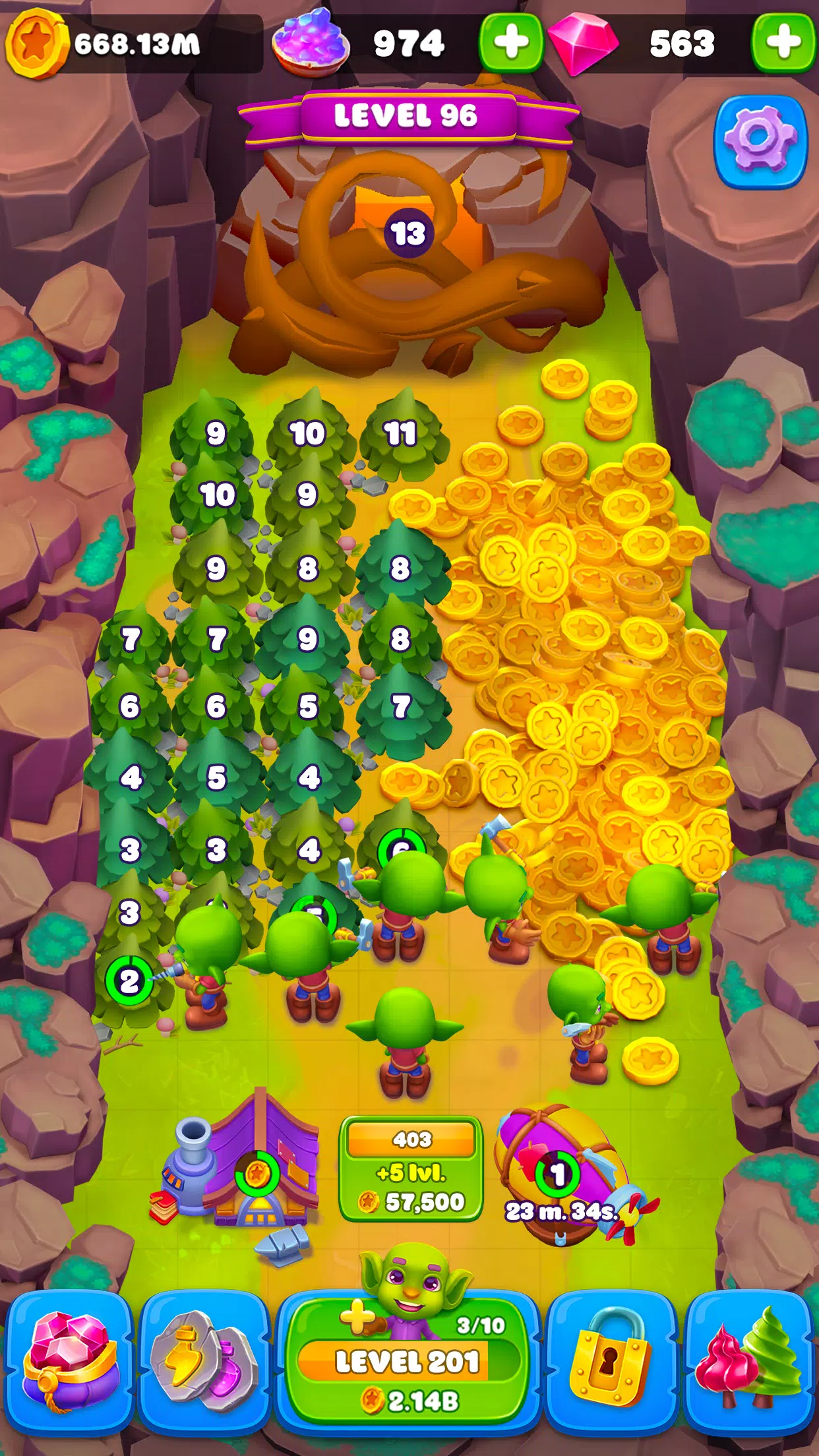 Goblins Wood: Tycoon Idle Game