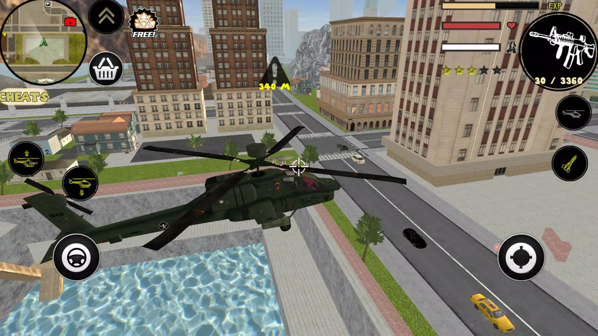 Stickman Spider Rope Hero Gangstar City
