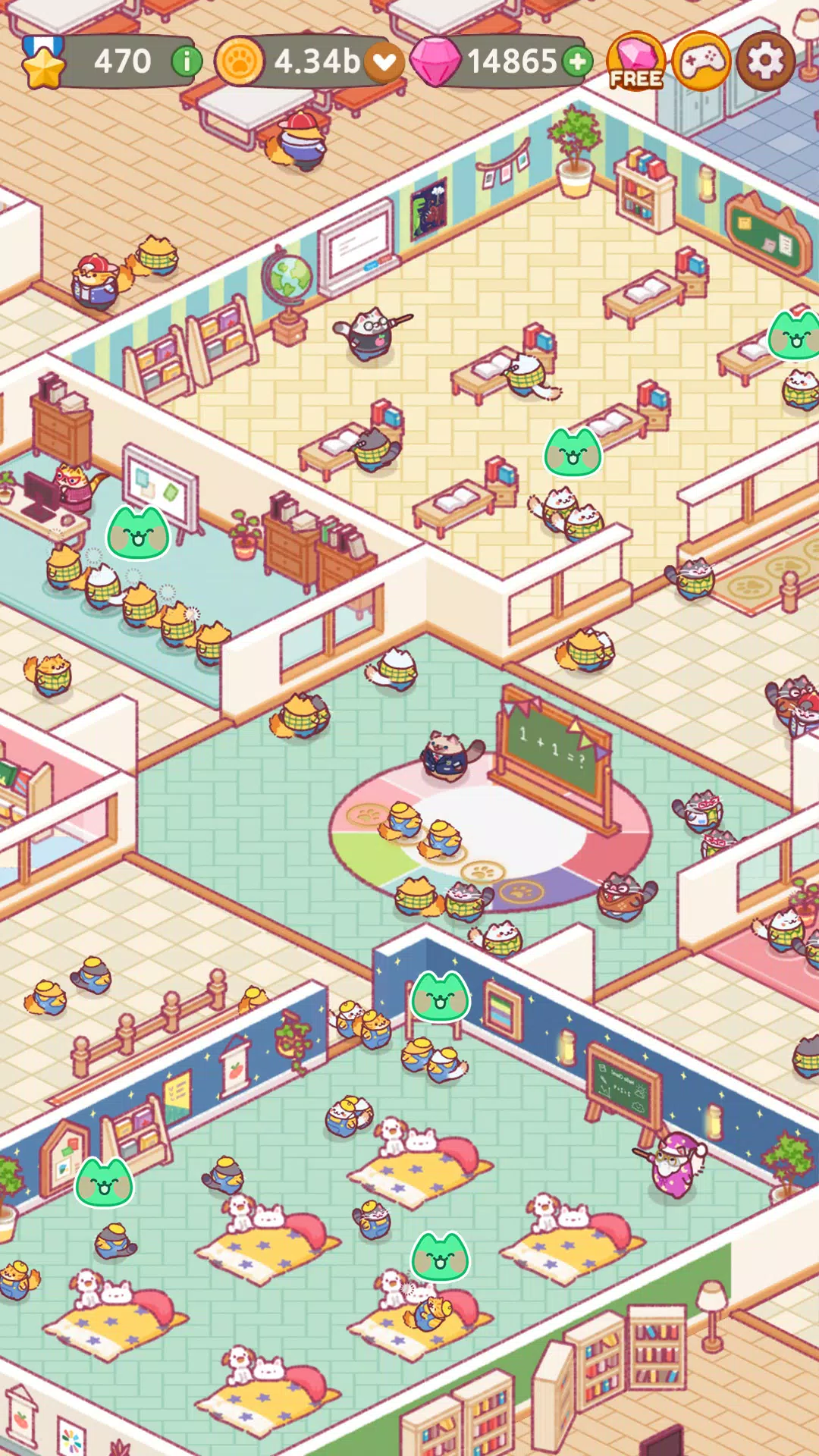 Cat School : Idle Cute Tycoon