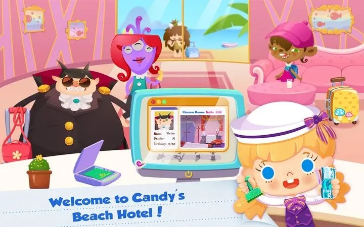 Candy's Vacation - Beach Hotel