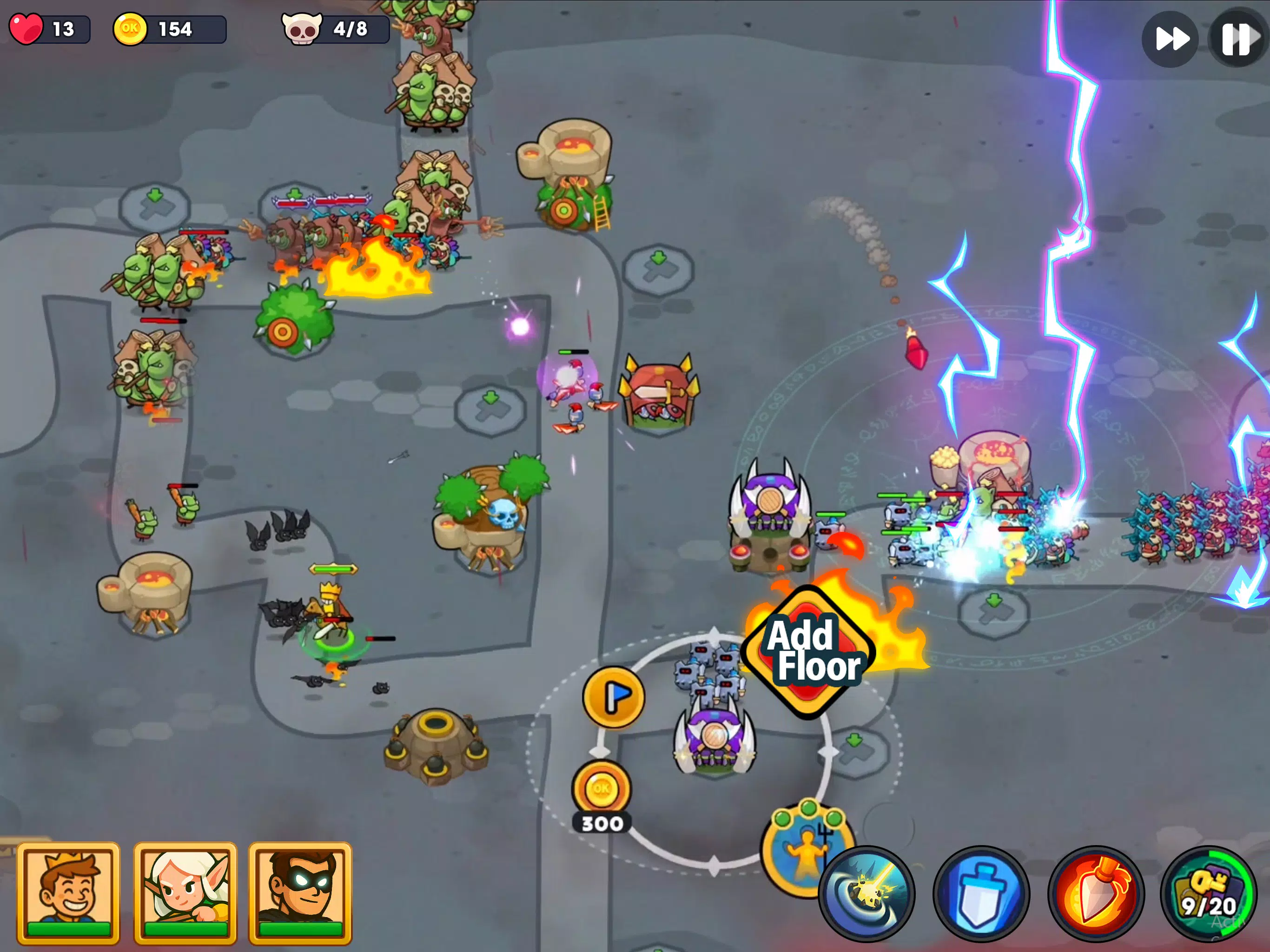 Double Defense TD: Twinhold