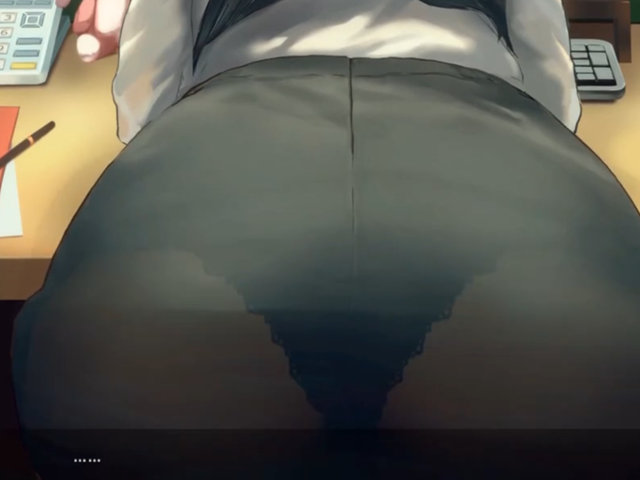 This Office Worker Keeps Turning Her Ass Towards Me