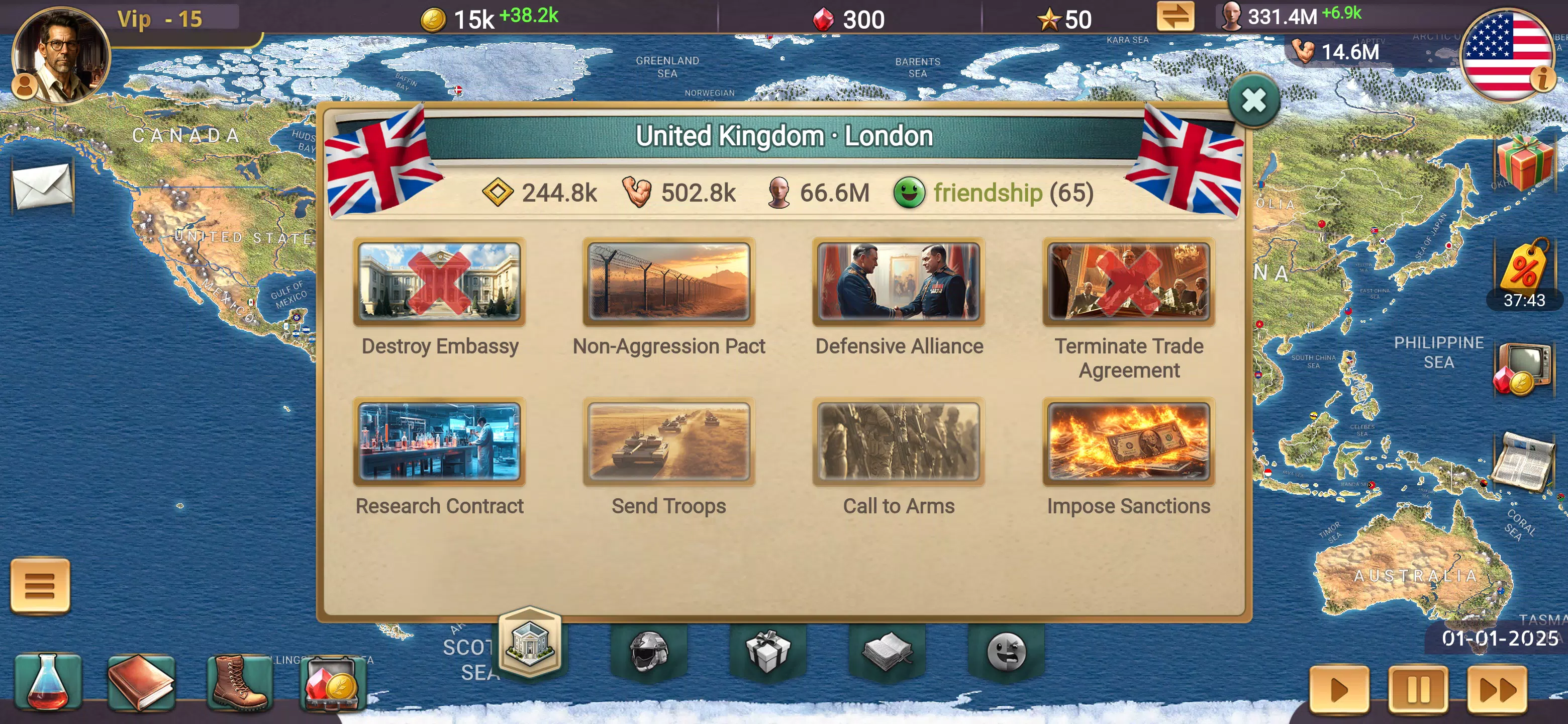 MA 3 President Simulator