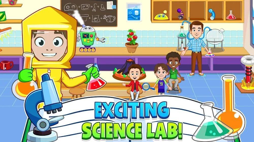My Town: School Mod