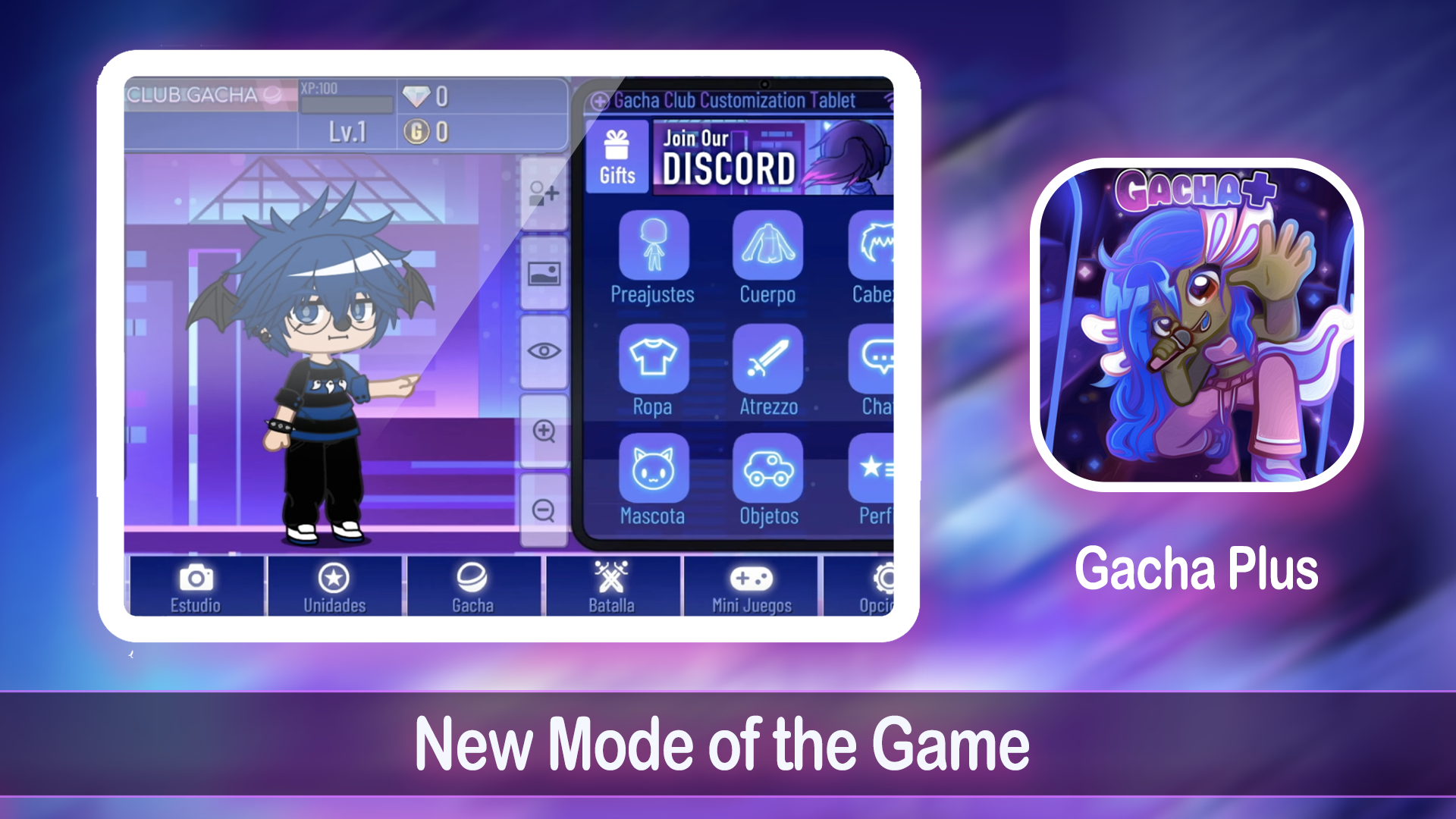 gacha plus : New Mod Studio