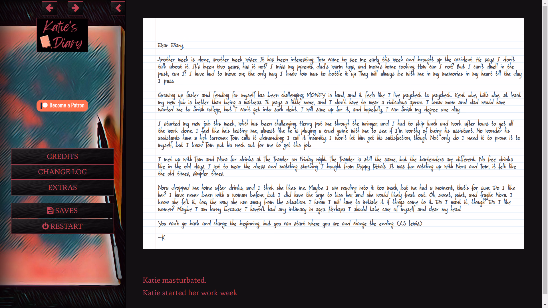 Katie’s Diary [Skylar Reign]