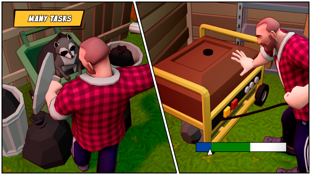 Angry Dad:Arcade Simulator