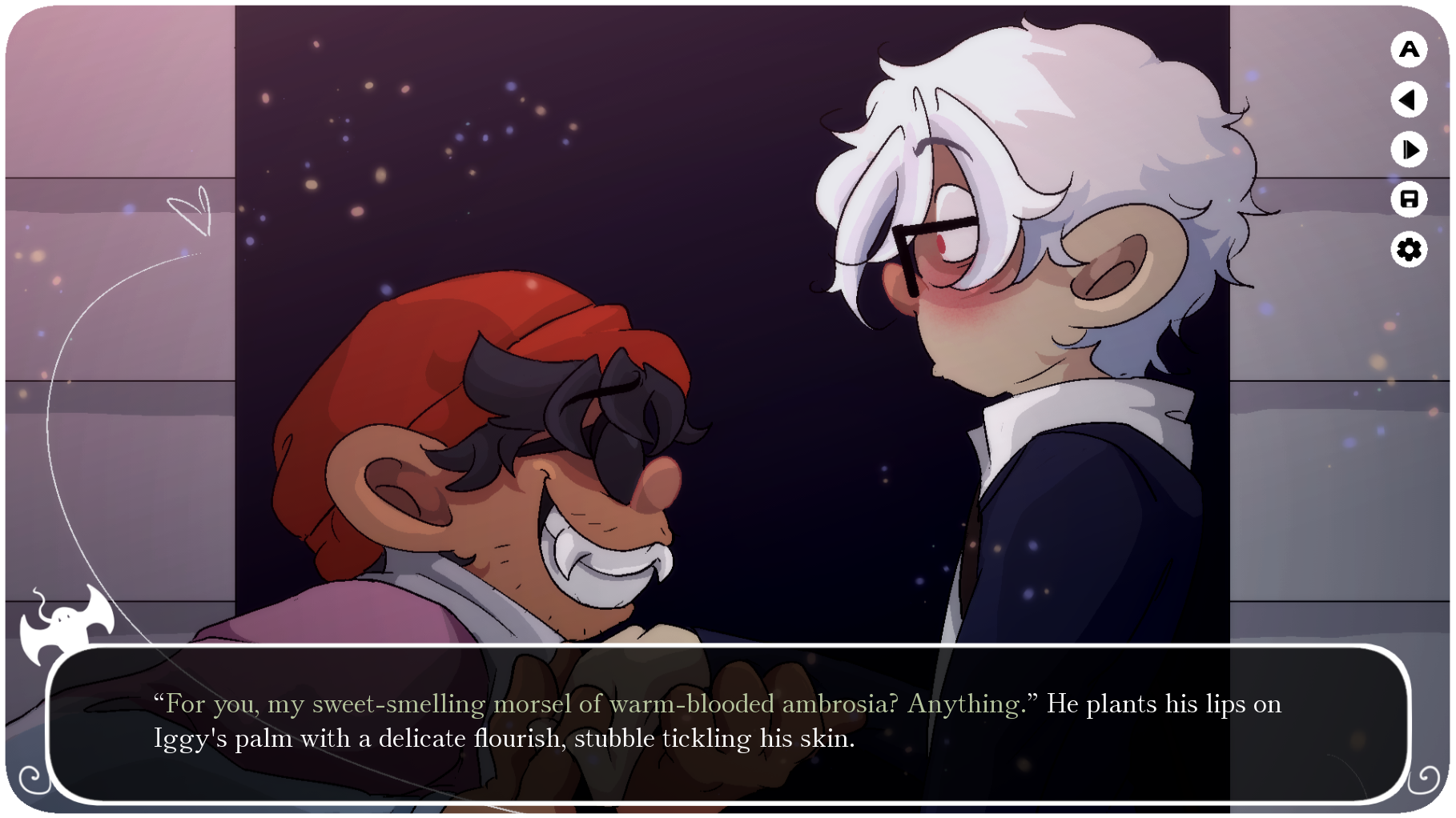 My Vampire Boyfriend Smokes Lucky Strikes