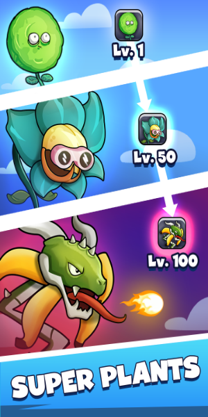 Merge Plants – Monster Defense Mod