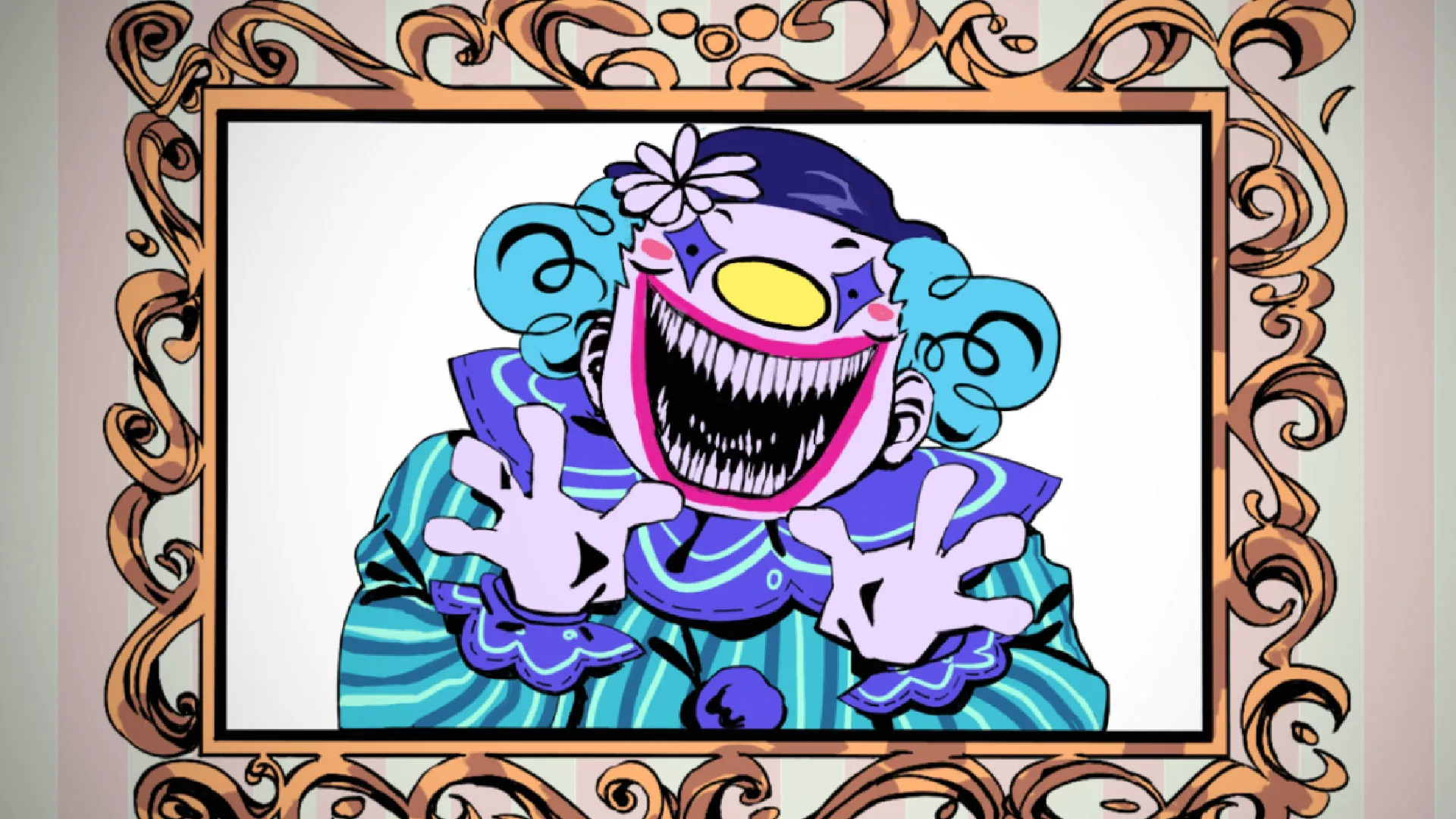 Exhibit of sorrows clown