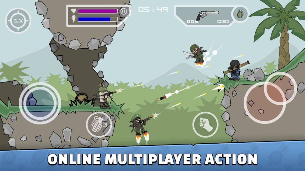 Mini Militia - Doodle Army 2 Mod
