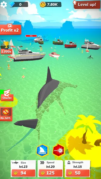 Idle Shark World Idle Shark World