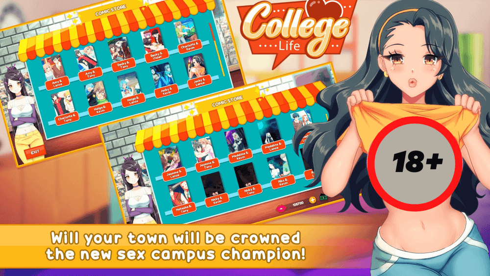College Life v2.1.26 APK (Free Upgrade/Currency) [Nutaku]