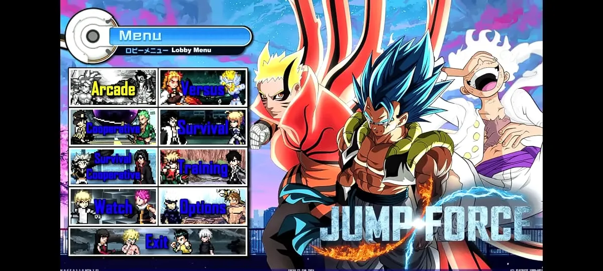 Jump Ultimate Stars Mobile Mugen