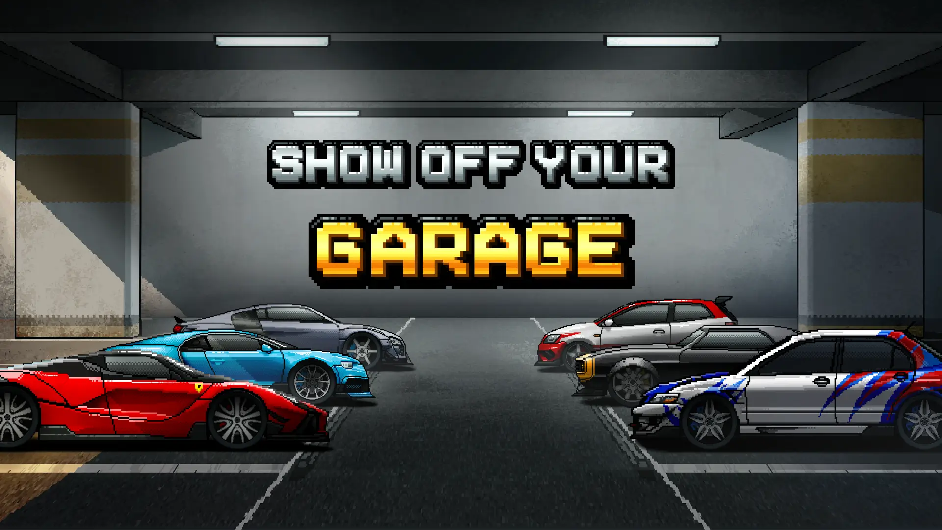 Drag Racing Pixel X Racer