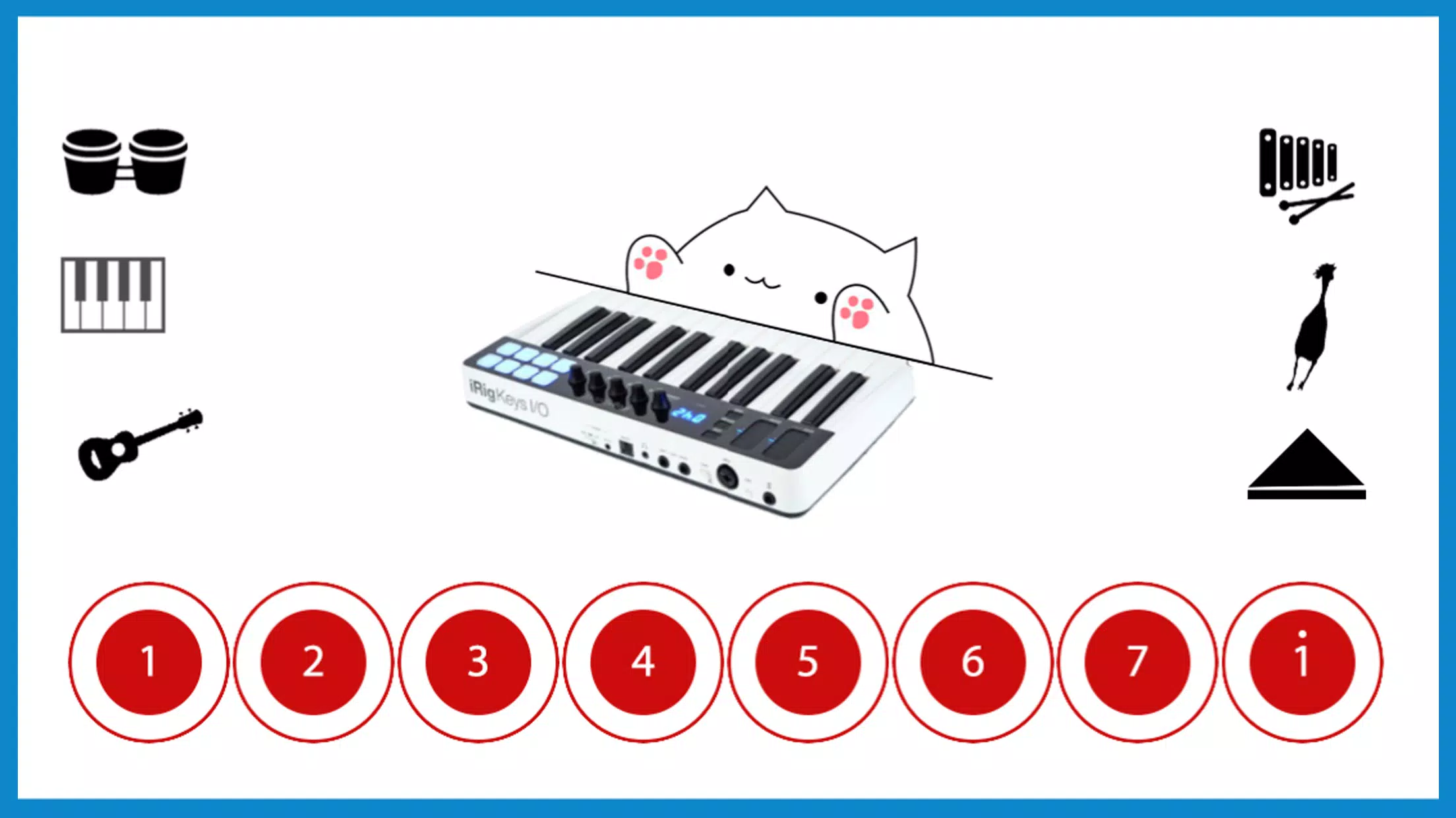 Bongo Cat: Musical Instruments