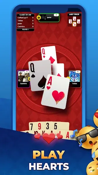 VIP Games: Hearts, Euchre Mod