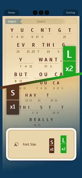 Cryptogram - Word Puzzle Games