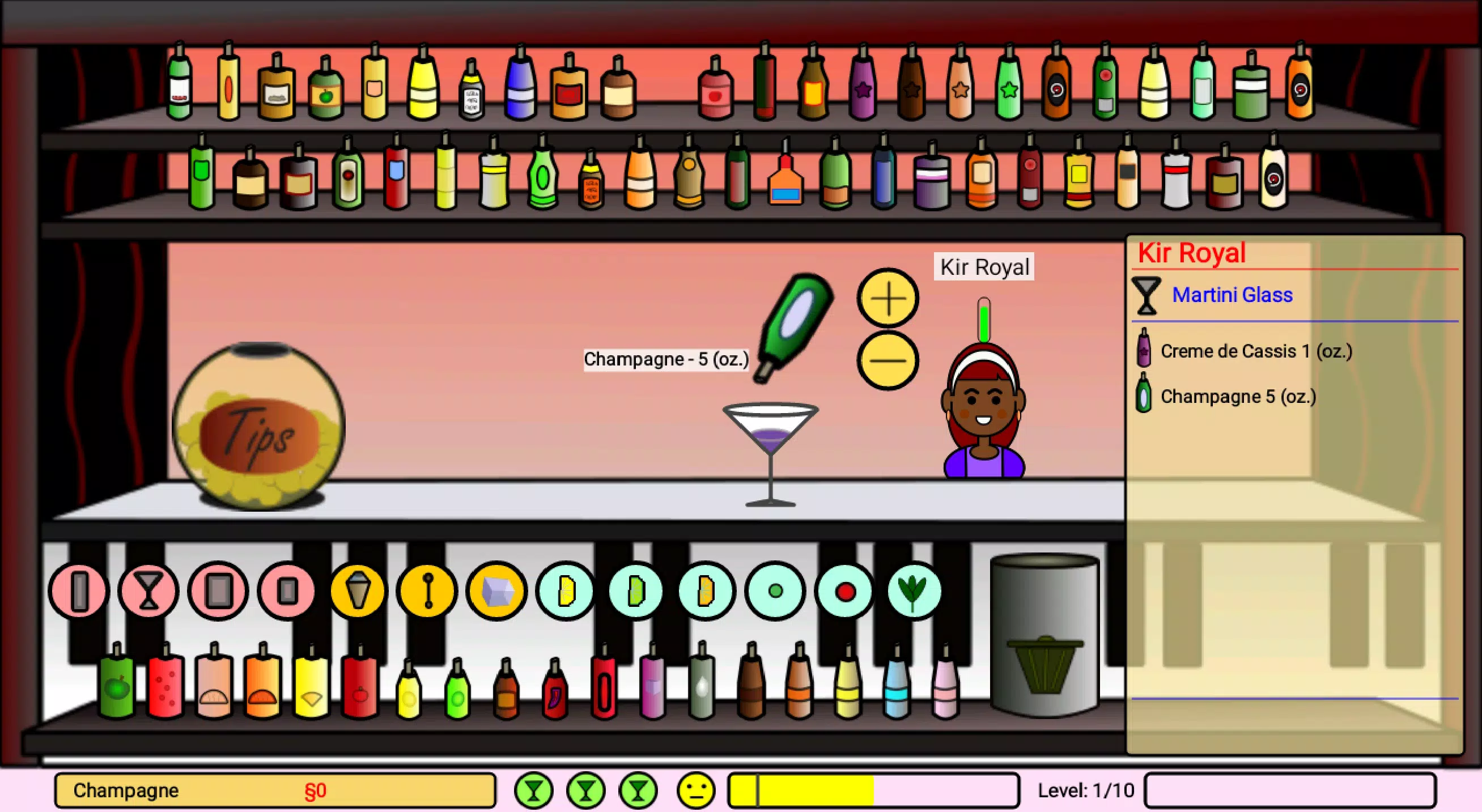 Cocktail Bar: Bartender Game