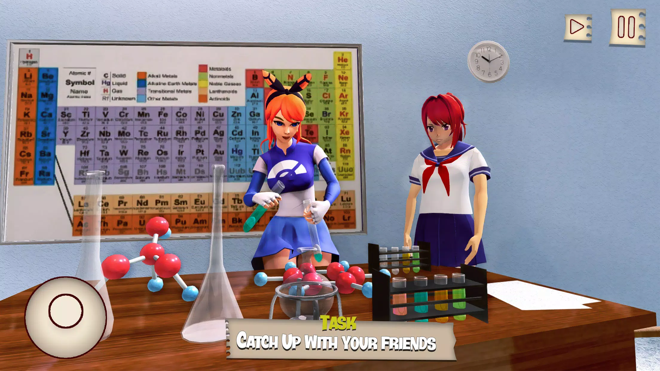 Anime High School Girl: Sakura School Simulator