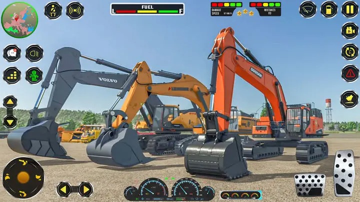 Real JCB City Construction 3D