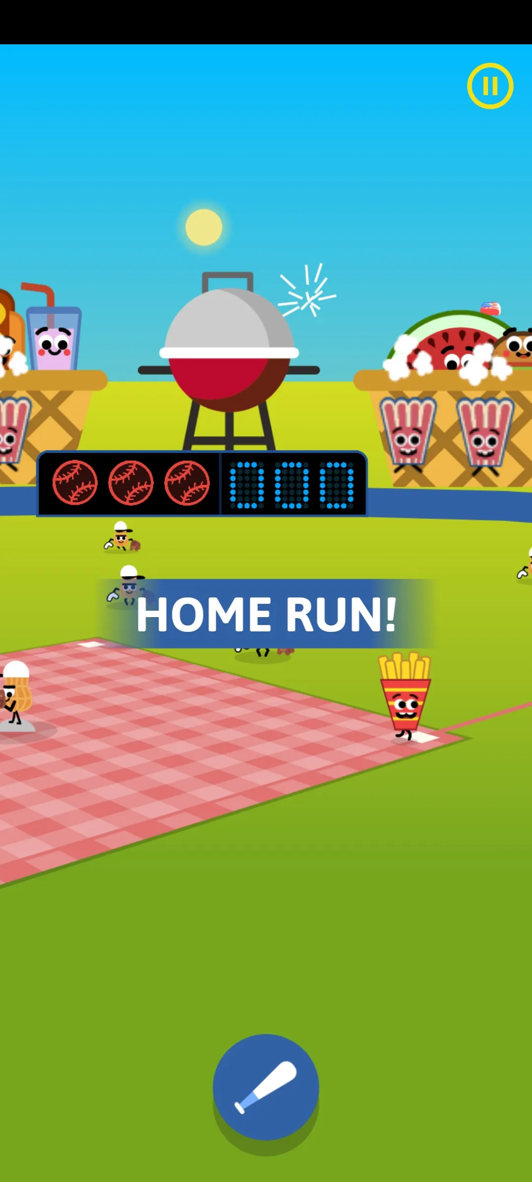 Doodle Slugger : Baseball Game Doodle Slugger : Baseball Game
