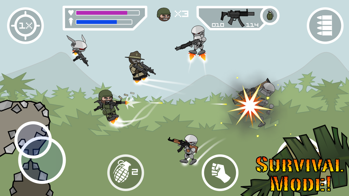 Mini Militia Classic : DA2 MMC Mini Militia Classic : DA2 MMC