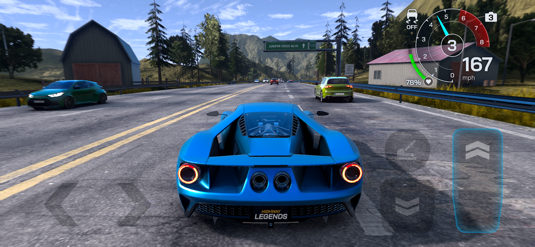 Highway Legends: Car Racing 3D