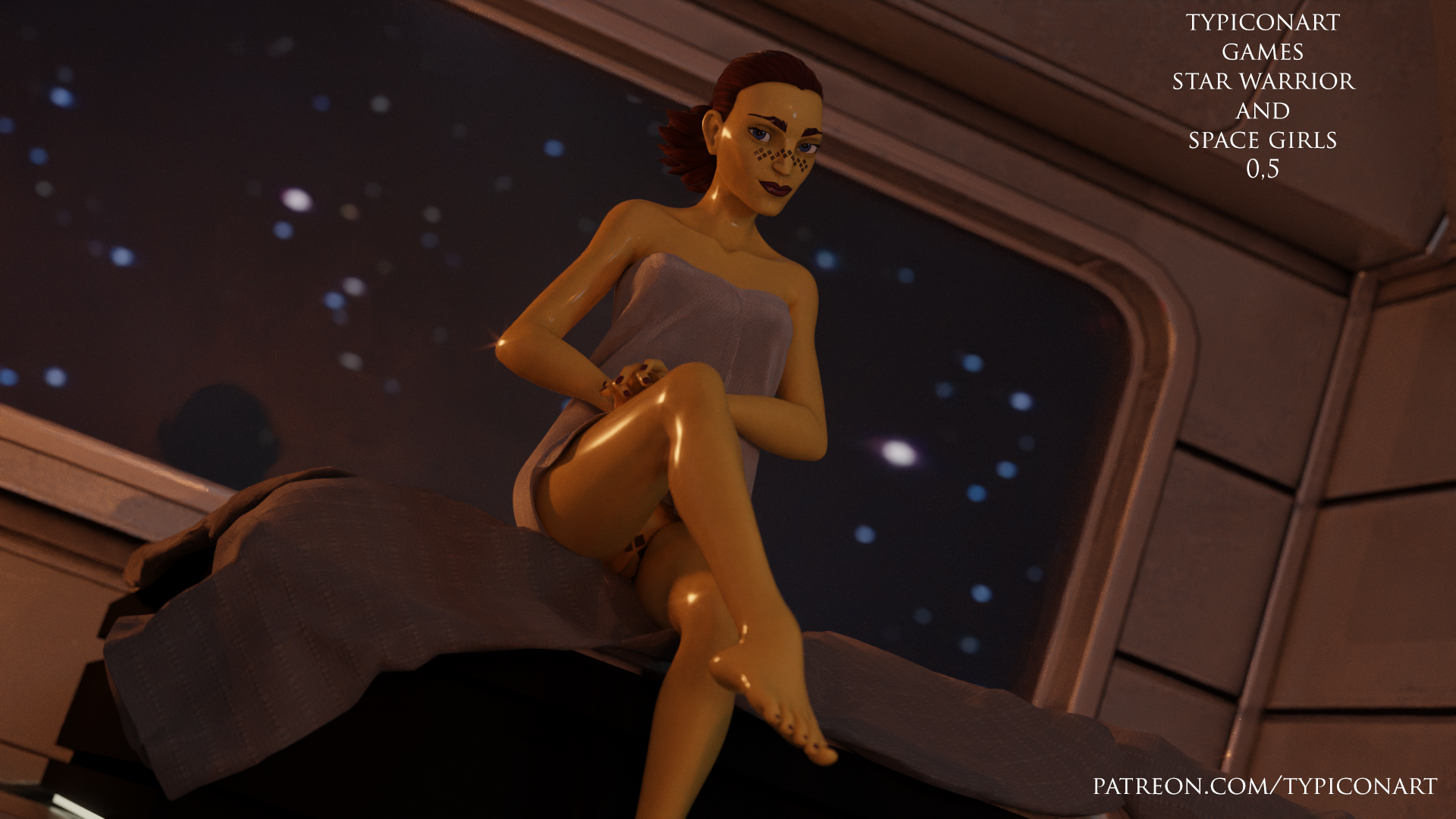 Star Warrior and Space Girls