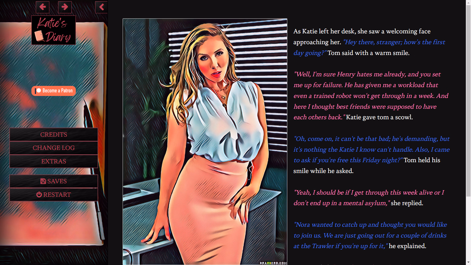 Katie’s Diary [Skylar Reign]