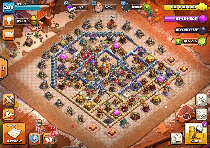 Atrasis - Clash of Clans Server