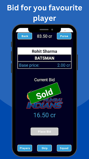 IPL Auction Game