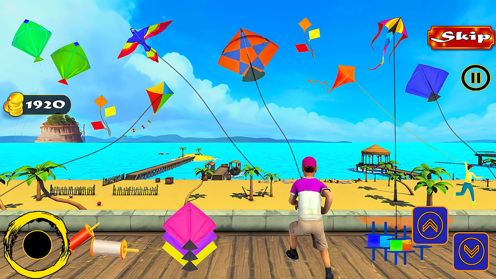 Pipa Combate Kite Game: Indian