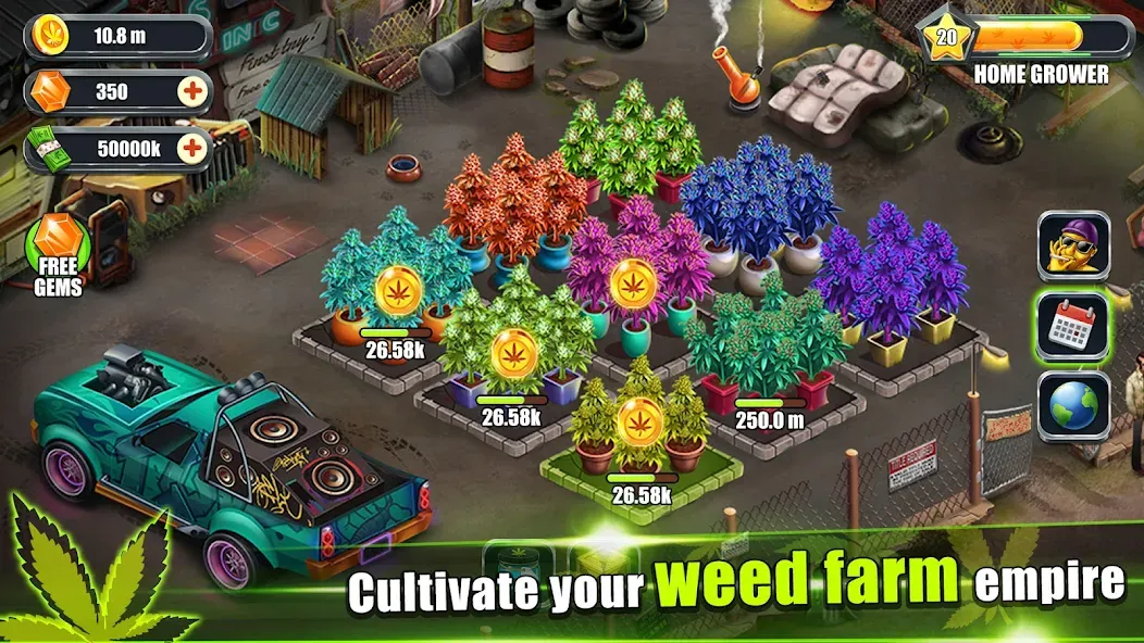 Weed Farm: Idle Weed Tycoon