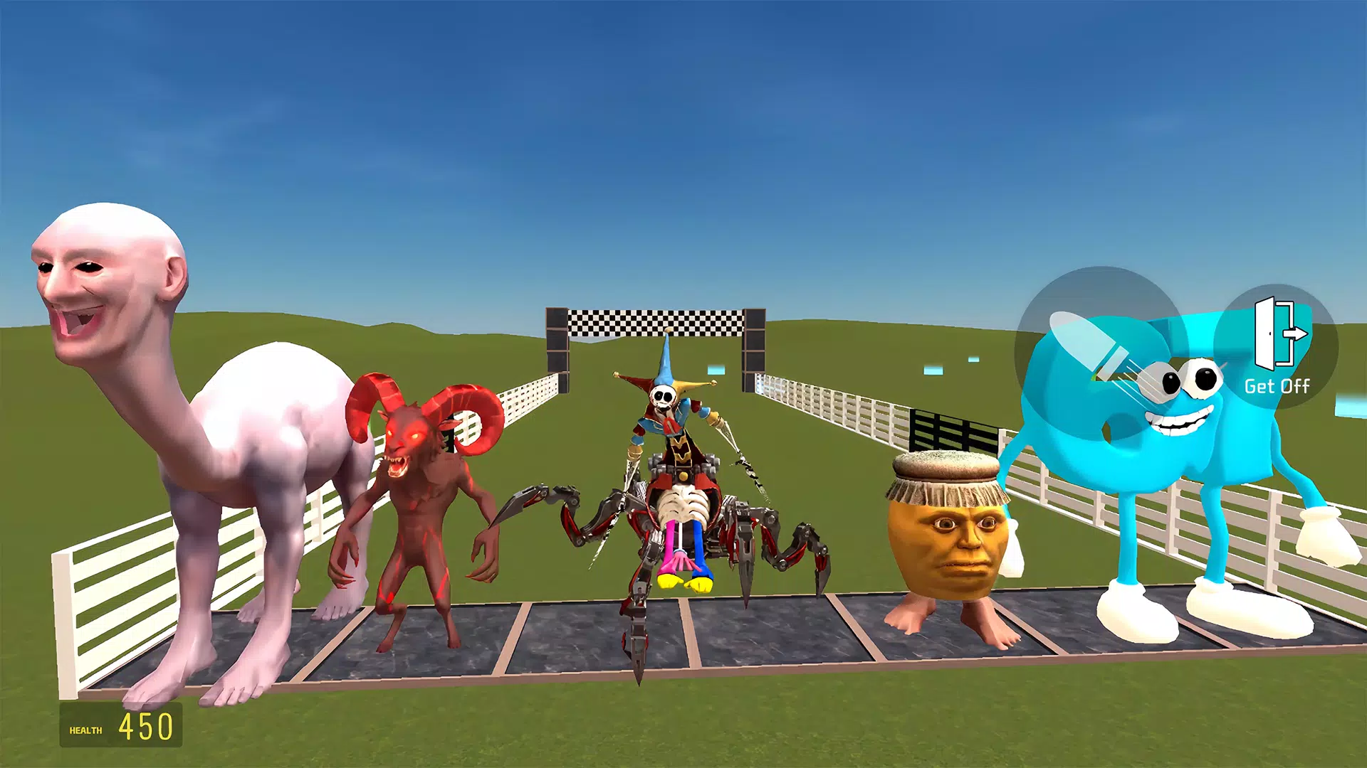Nextbots In Playground
