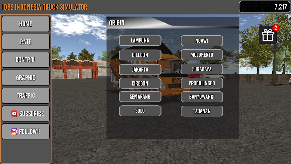 IDBS Indonesia Truck Simulator IDBS Indonesia Truck Simulator