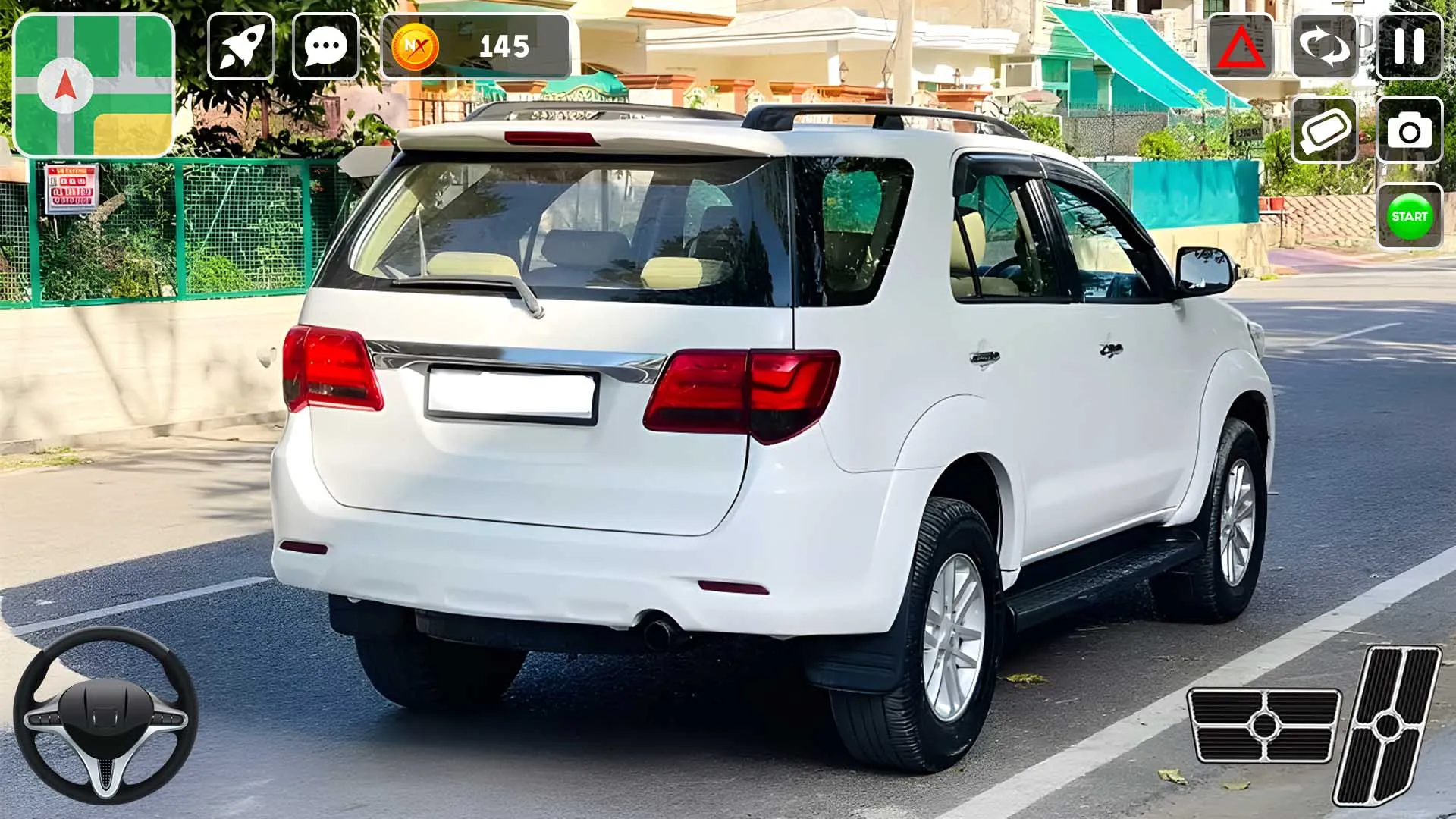 Fortuner Car Game 3D Simulator