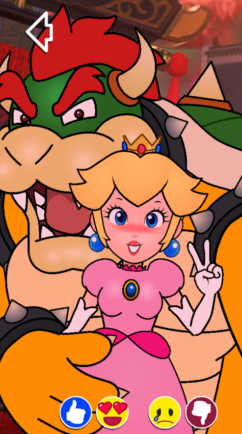 Bowser x Peach: Superstar Sexting