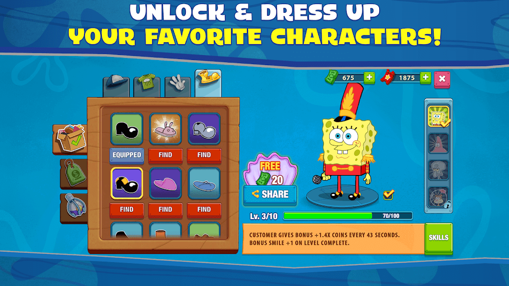 SpongeBob: Krusty Cook-Off Mod