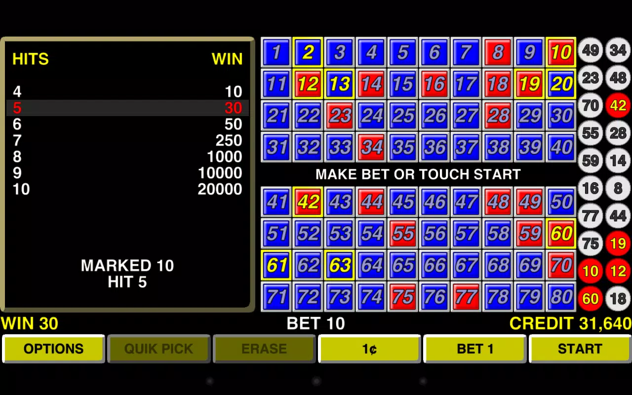 Keno Bonus