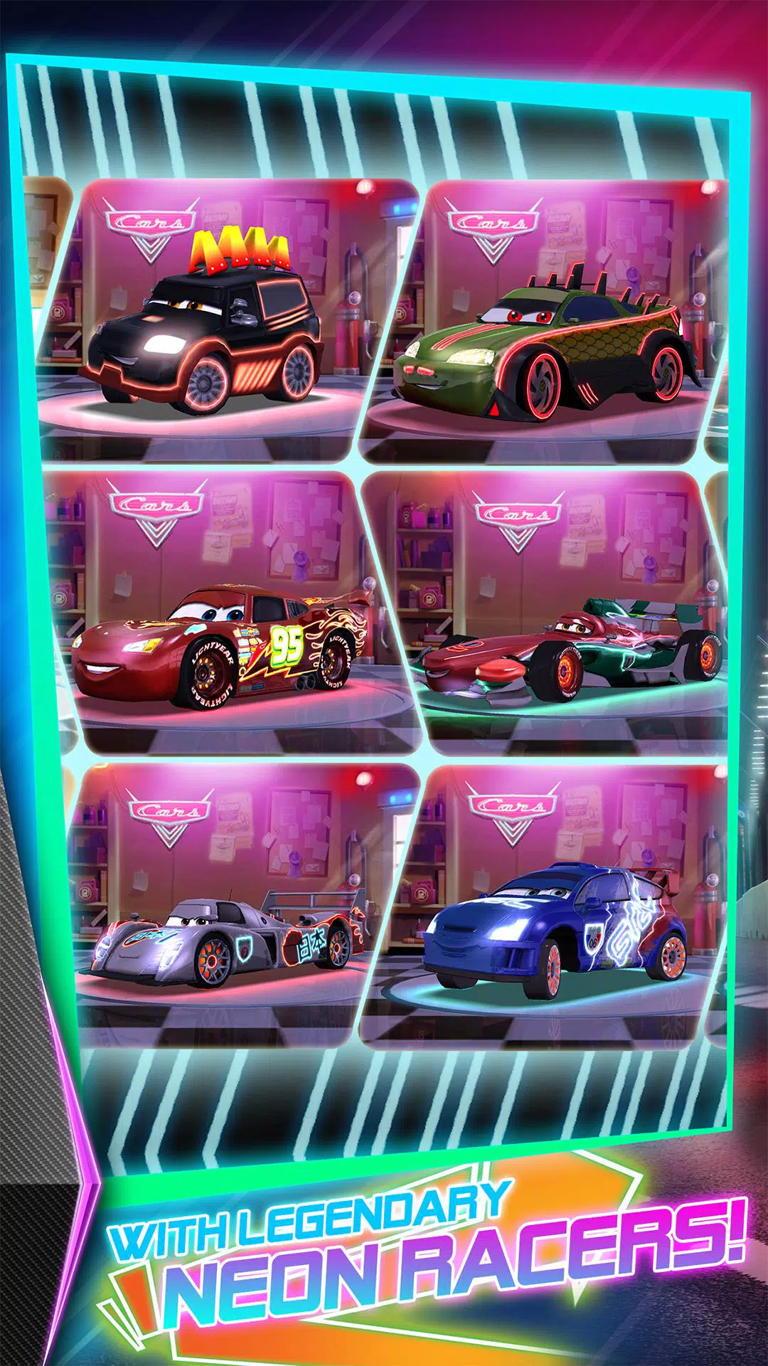 Cars Fast as Lightning