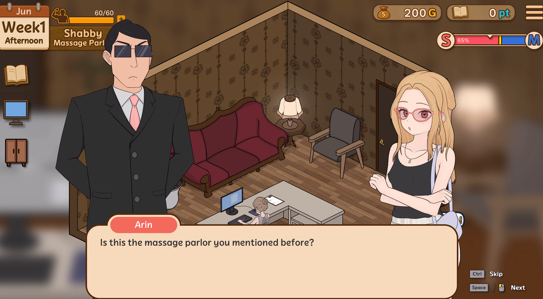 The taming massage parlor - Mari’s Story