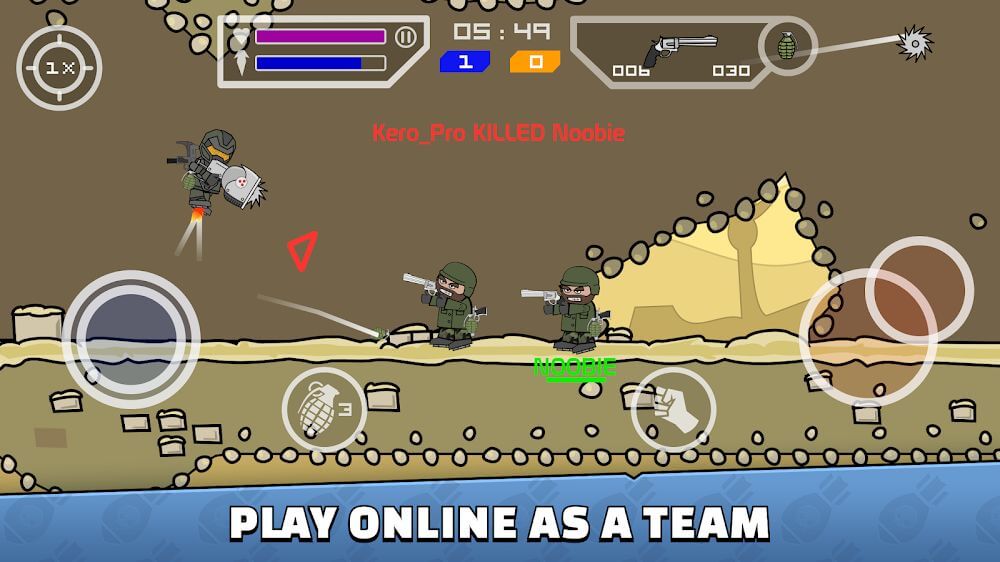 Mini Militia - Doodle Army 2 Mod