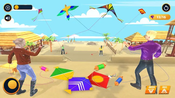 Pipa Combate kite Flying Game