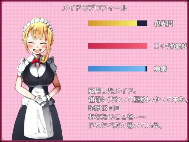 Devoted Days with a Busty Maid