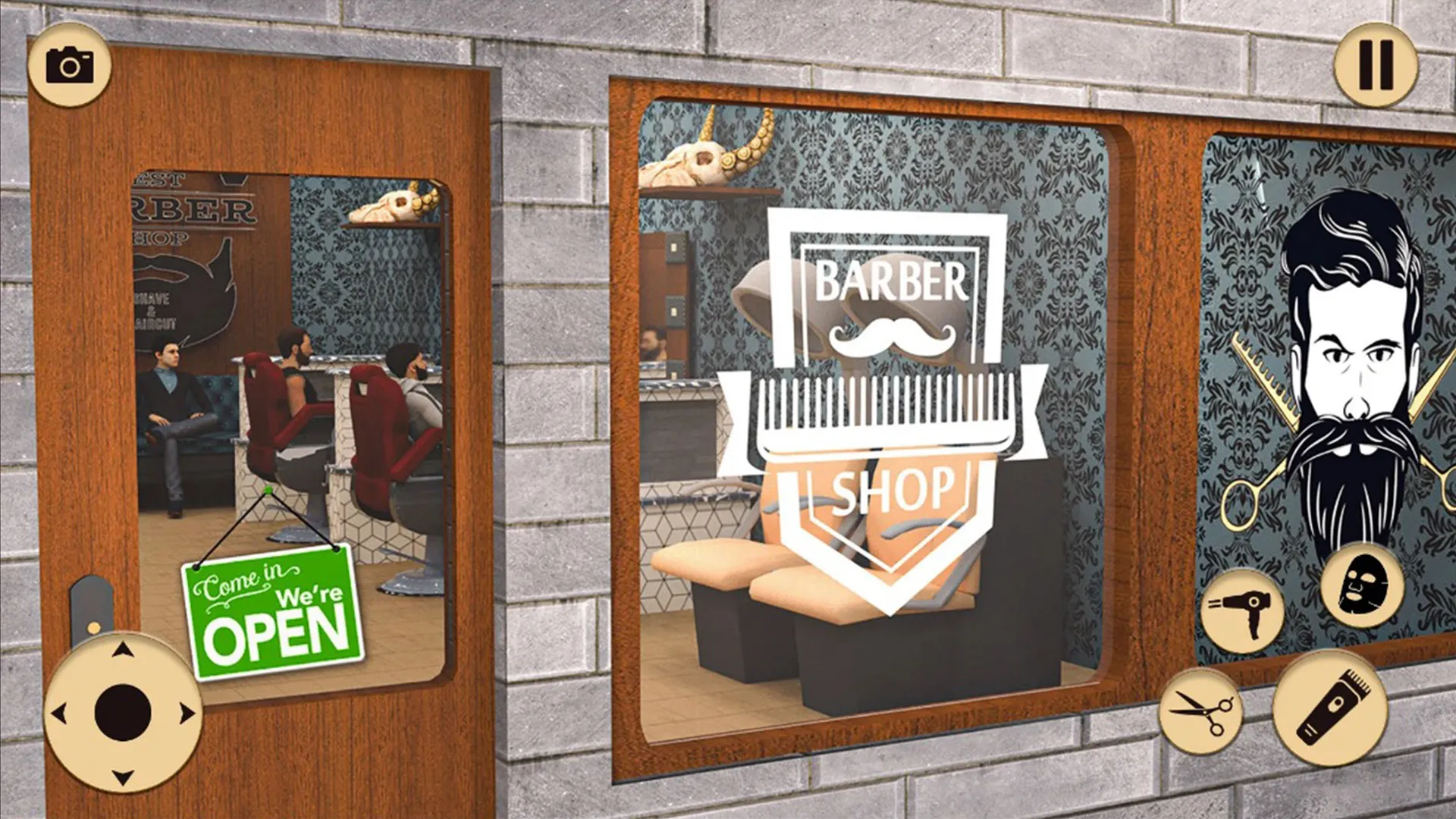 Barber Shop Haircut Simulator