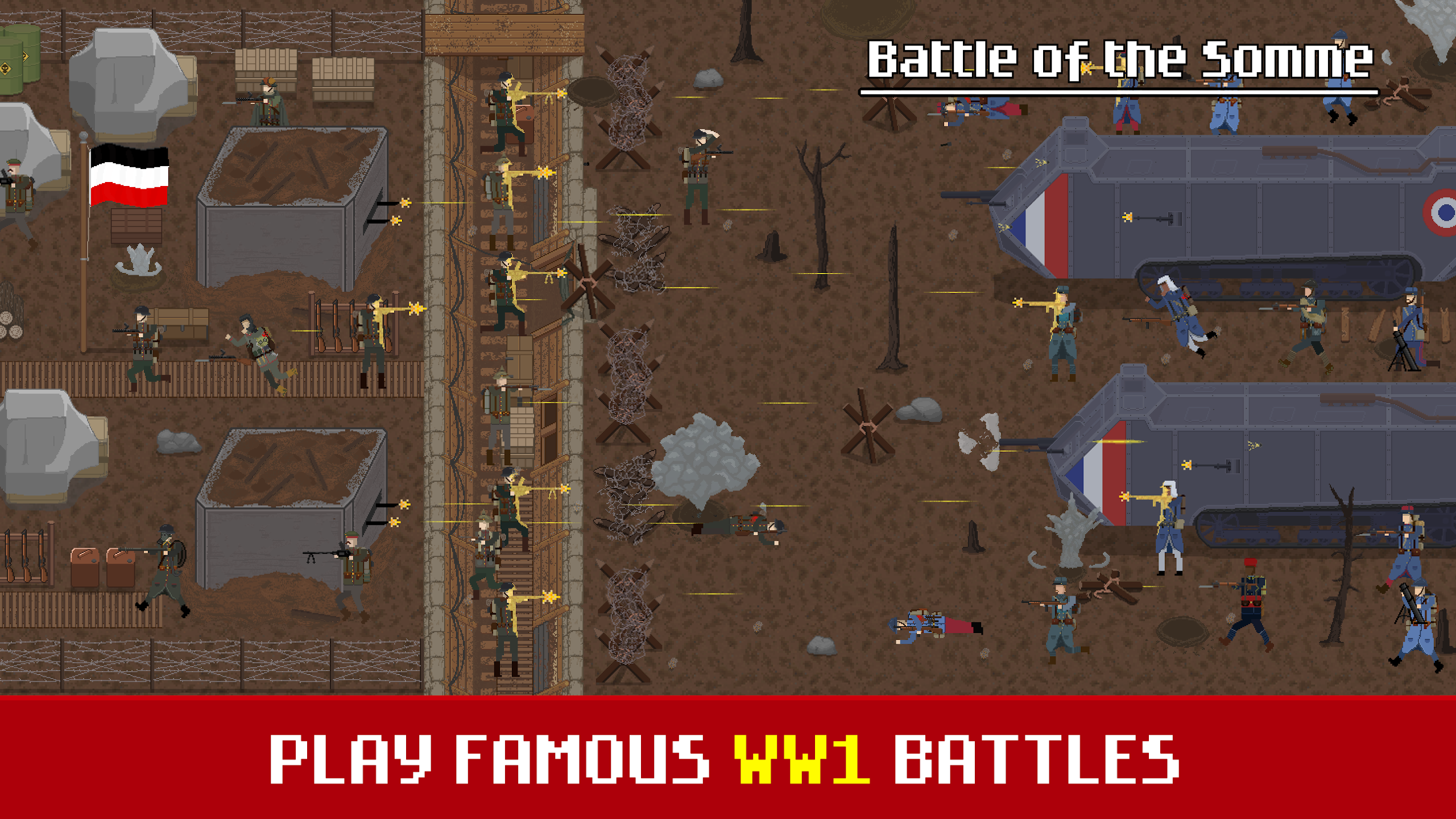 Trench Warfare 1917 WW1: RTS Battle